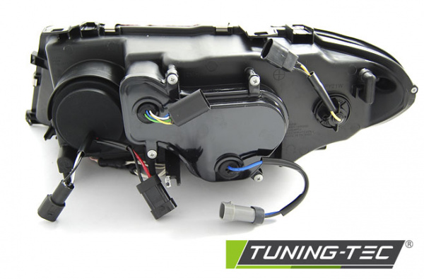 CCFL Angel Eyes Scheinwerfer für BMW 3er E46 Coupe / Cabrio 03-06 schwarz Set